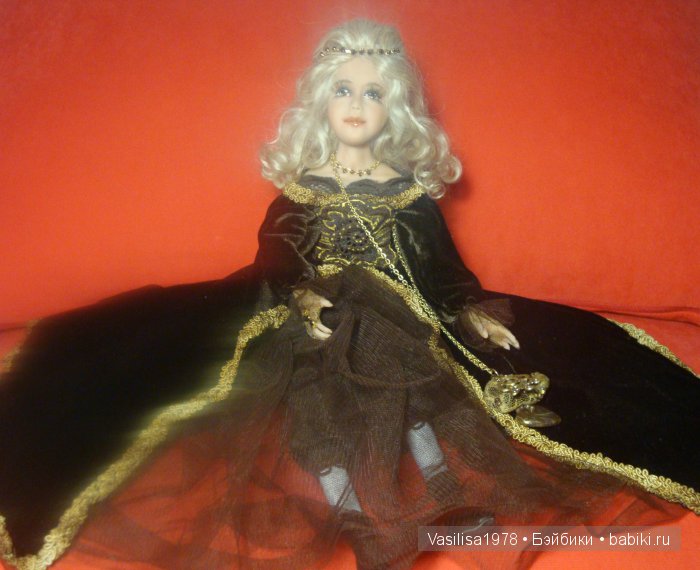 Мои авторские куклы болтушки или будуарная кукла (фото 6)