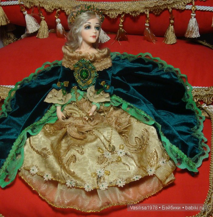 Мои авторские куклы болтушки или будуарная кукла (фото 4)