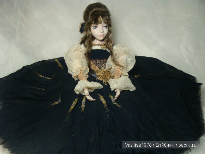 Мои авторские куклы болтушки или будуарная кукла (фото 8)