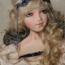 Мои авторские куклы болтушки или будуарная кукла