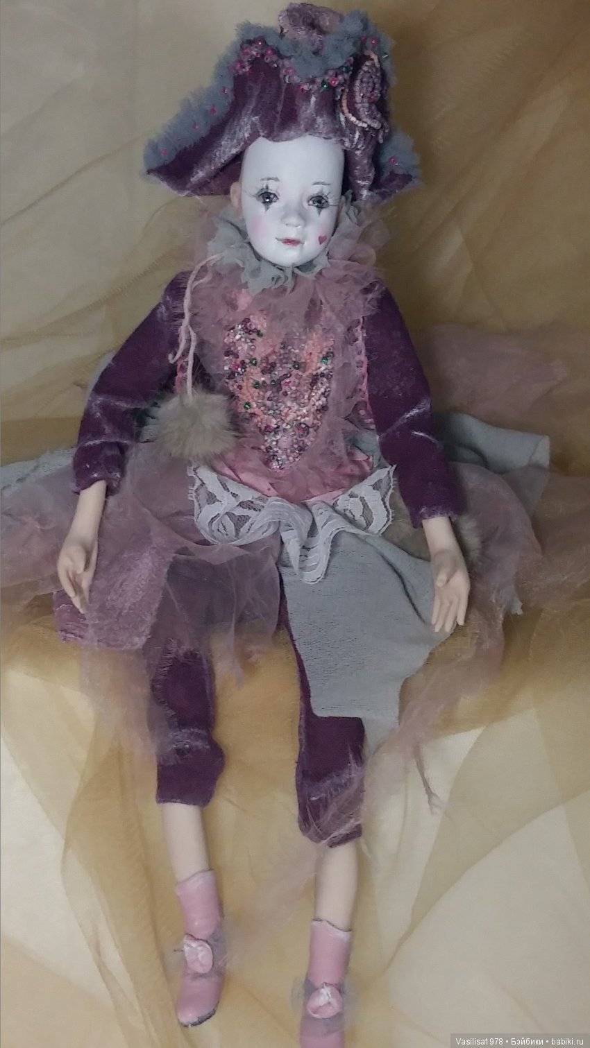 Арлекин, Коломбина и Пьеро 2018г (фото 3)