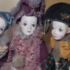 Арлекин, Коломбина и Пьеро 2018г