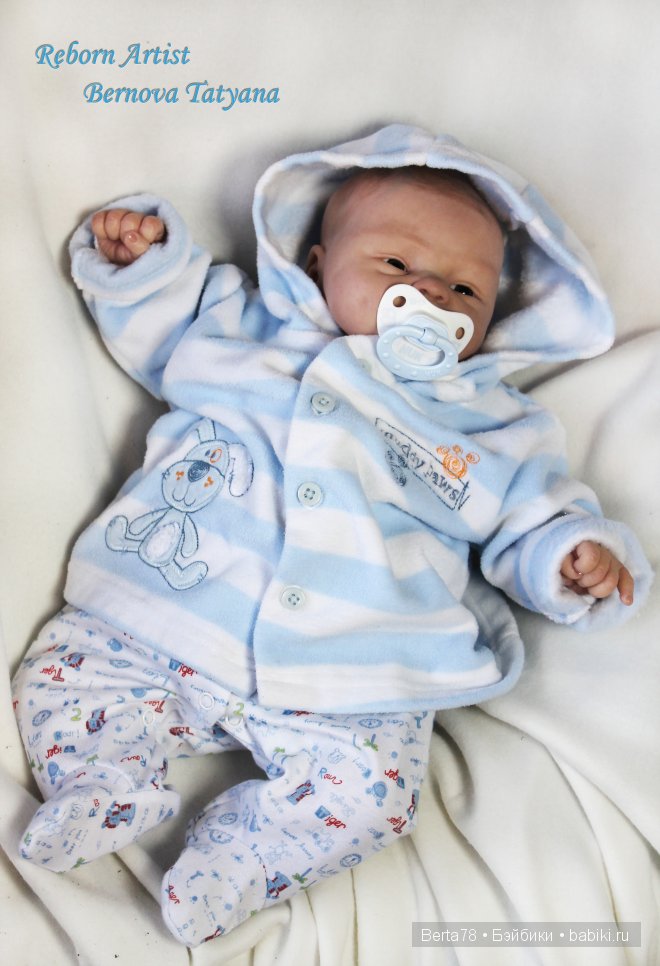 Данечка из молда Коко-Малу, куклы реборн Берновой Татьяны (фото 2)
