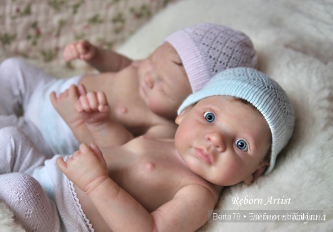 Мои Миники, реборны 25 см Берновой Татьяны