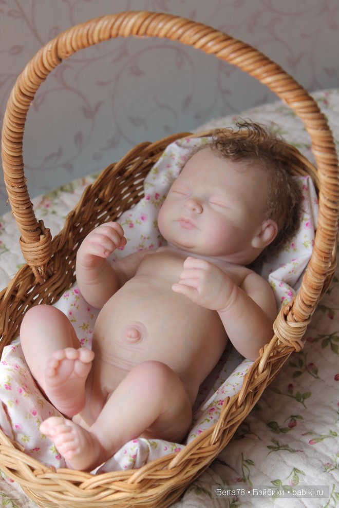 Мои Миники, реборны 25 см Берновой Татьяны