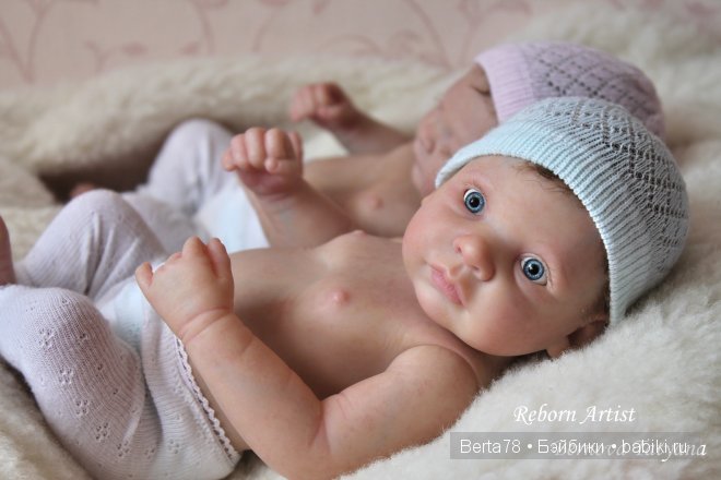 Мои Миники, реборны 25 см Берновой Татьяны