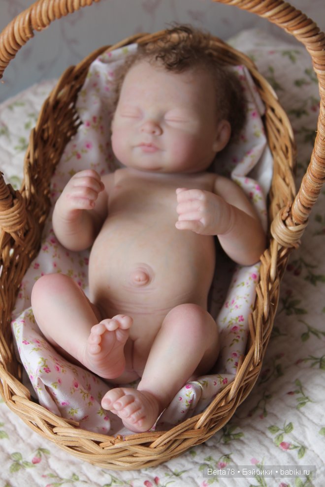 Мои Миники, реборны 25 см Берновой Татьяны