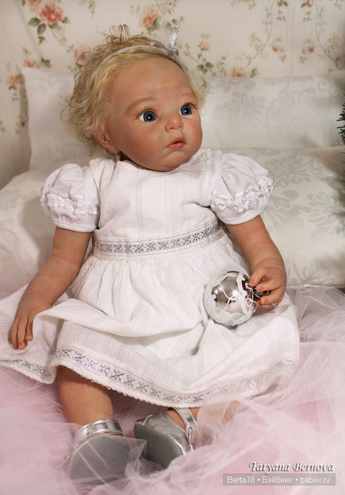 Кукла реборн Лола, новогоднее чудо