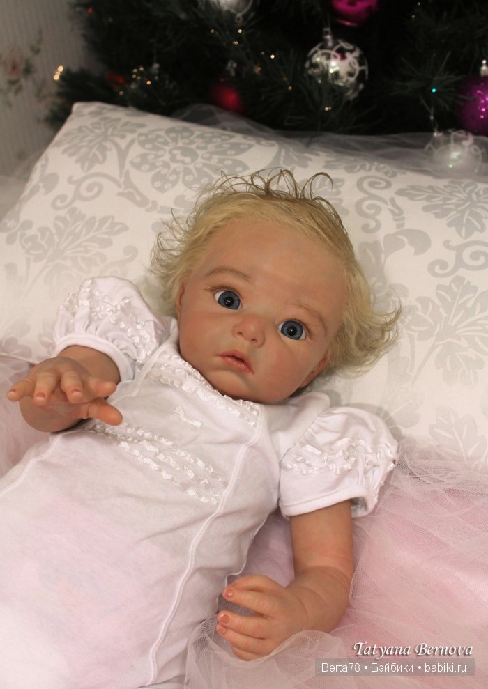 Кукла реборн Лола, новогоднее чудо (фото 3)