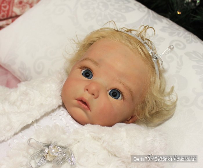 Кукла реборн Лола, новогоднее чудо (фото 7)