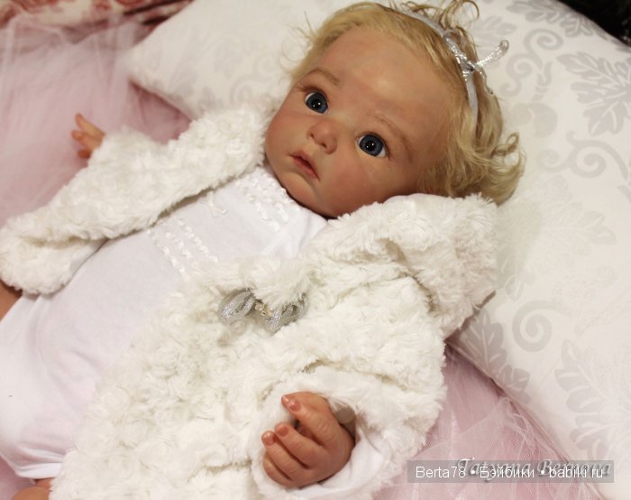 Кукла реборн Лола, новогоднее чудо (фото 8)