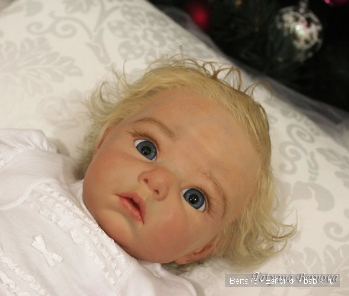 Кукла реборн Лола, новогоднее чудо