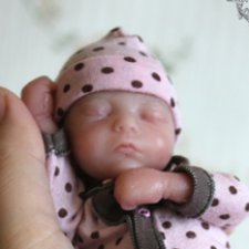 Силиконовая малышка Анастасия номер один