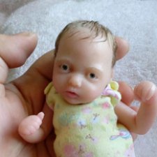 Анна, силиконовая малышка