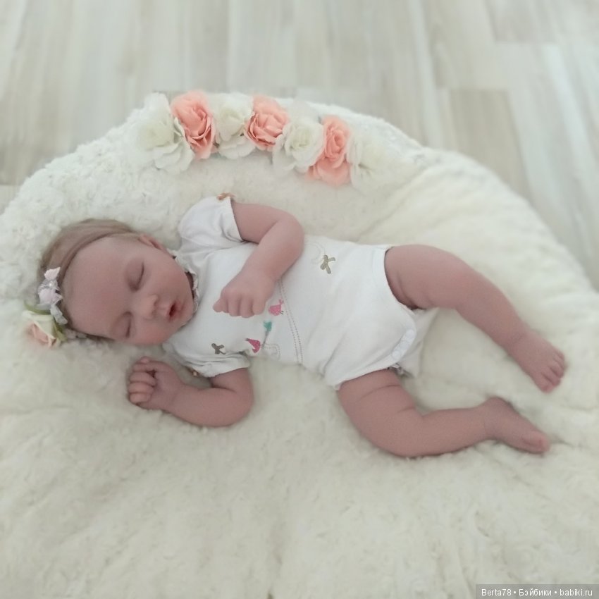 Моя силиконовая малышка Амелия - авторская силиконовая кукла Берновой Татьяны - видео (фото 5)