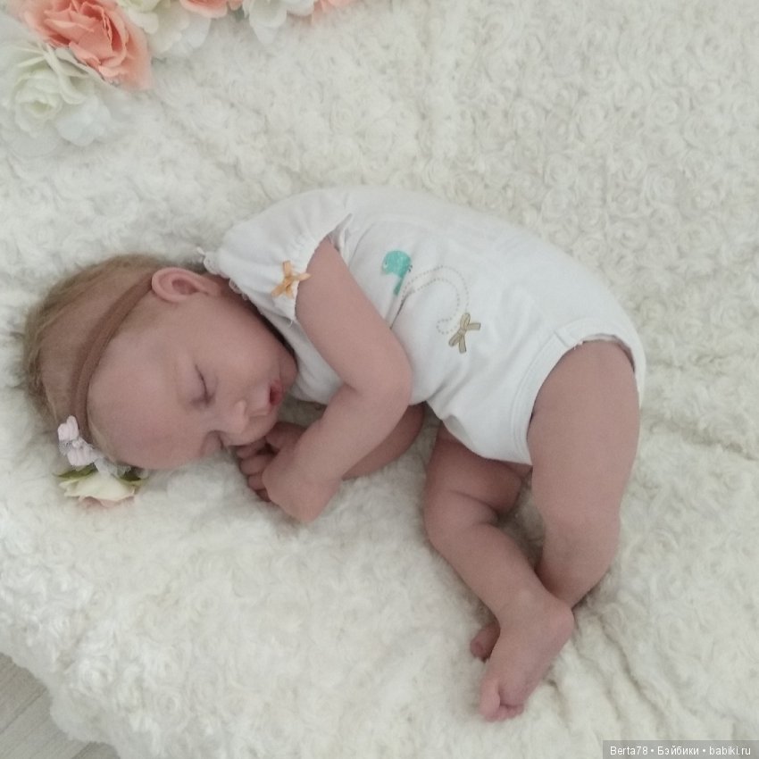 Моя силиконовая малышка Амелия - авторская силиконовая кукла Берновой Татьяны - видео (фото 6)