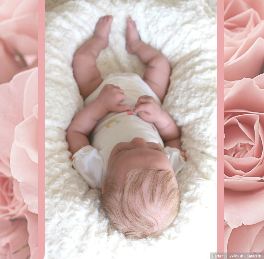 Моя силиконовая малышка Амелия - авторская силиконовая кукла Берновой Татьяны - видео (фото 8)