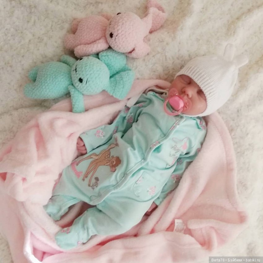 Моя силиконовая малышка Амелия - авторская силиконовая кукла Берновой Татьяны - видео (фото 2)