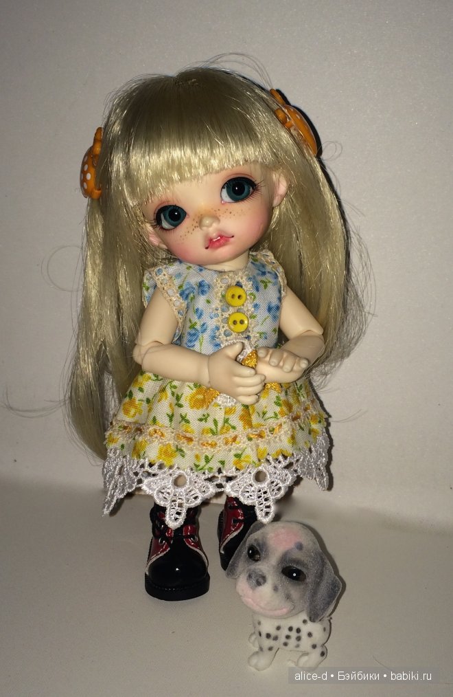 А у Реми новое платье — Одежда и обувь для кукол BJD (БЖД): 1/3 (фото 5)