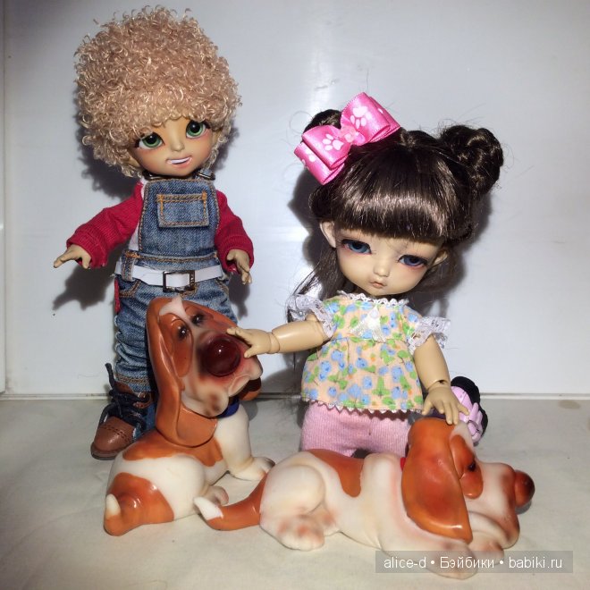 Моя дружная семейка — Коллекции кукол BJD (БЖД): фото витрин (фото 9)