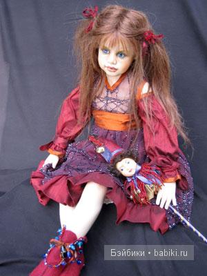 Удивительное детство авторской куклы Krey Beby