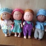 Лот вязаной одежды для кукол Мия Mia Nines D’Onil 30 см,
