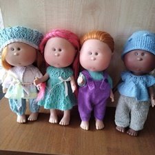 Лот вязаной одежды для кукол Мия Mia Nines D’Onil 30 см,
