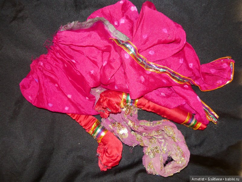 Марионетки индийского уличного театра катхпутли от TatinZh. Кастомизация сувенирных "деревяшек" (фото 6)