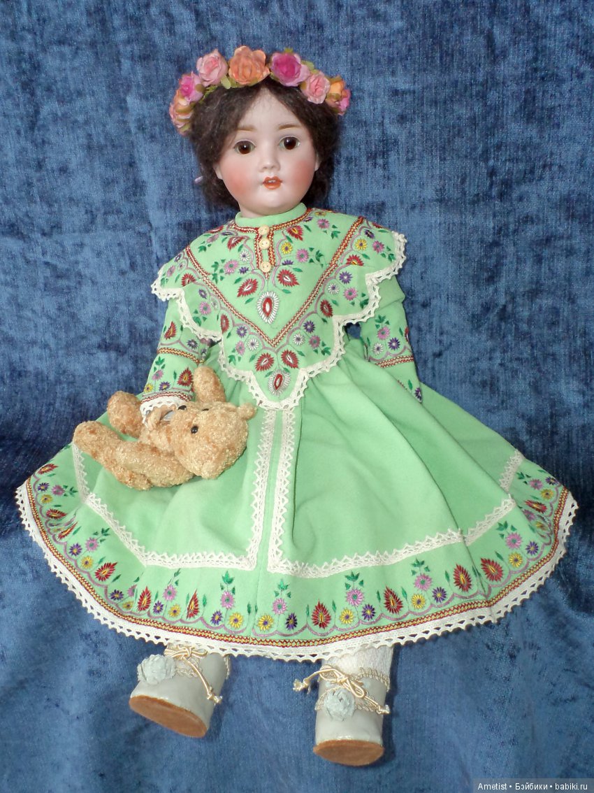 Немецкая "бабушка" BJD — Антикварные куклы Kley & Hahn (K&H): Walkure (Валькирия)