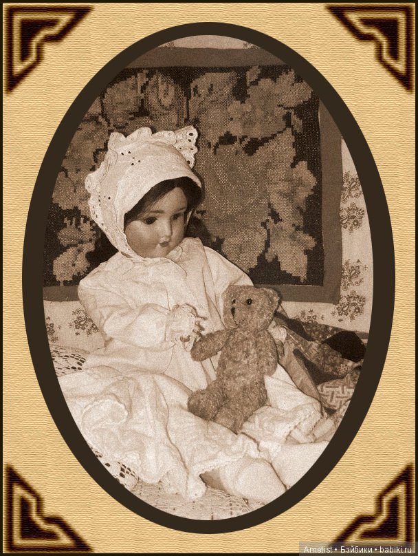 Немецкая "бабушка" BJD — Антикварные куклы Kley & Hahn (K&H): Walkure (Валькирия)