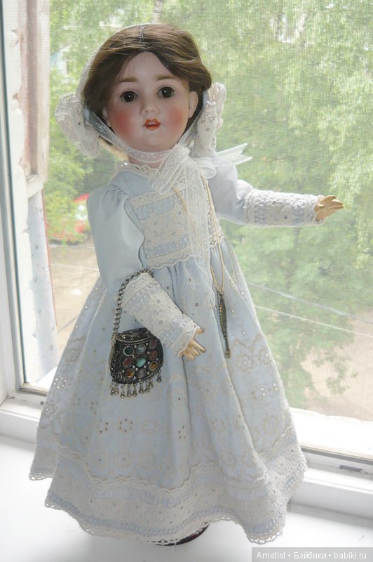 Немецкая "бабушка" BJD — Антикварные куклы Kley & Hahn (K&H): Walkure (Валькирия) (фото 8)