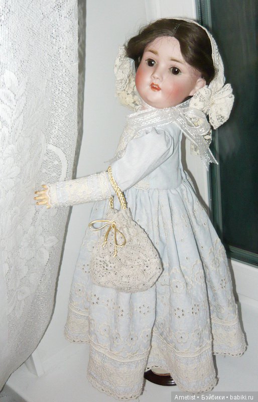 Немецкая "бабушка" BJD — Антикварные куклы Kley & Hahn (K&H): Walkure (Валькирия) (фото 9)