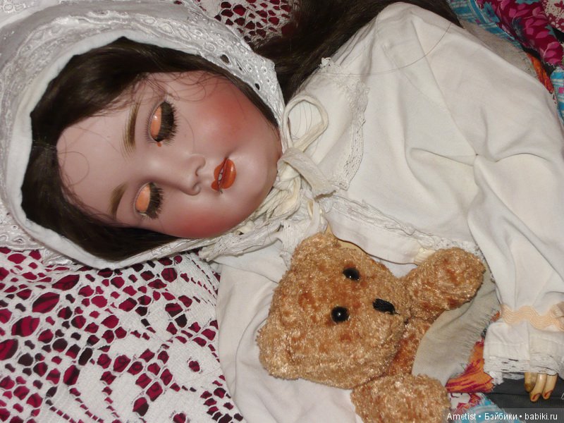 Немецкая "бабушка" BJD — Антикварные куклы Kley & Hahn (K&H): Walkure (Валькирия) (фото 4)