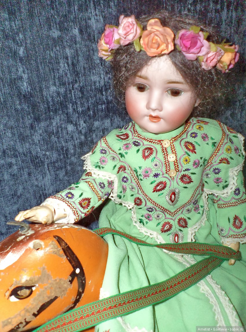 Немецкая "бабушка" BJD — Антикварные куклы Kley & Hahn (K&H): Walkure (Валькирия)