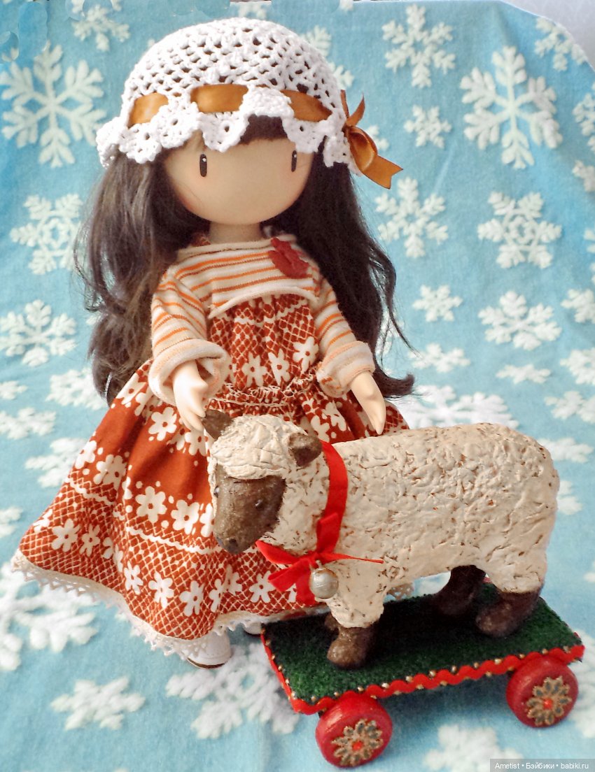 Превращение магазинного ширпотреба в штучные "винтажные" игрушки (фото 6)