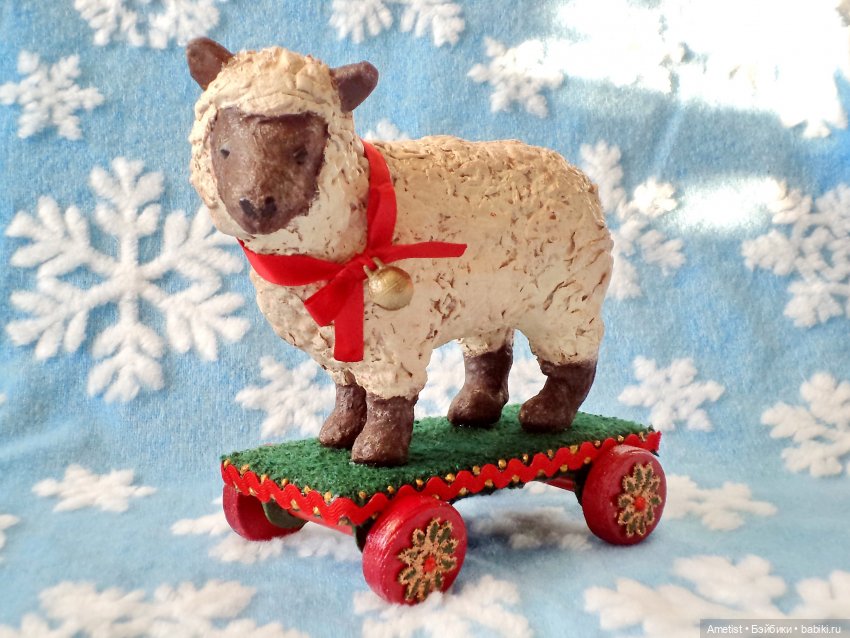 Превращение магазинного ширпотреба в штучные "винтажные" игрушки (фото 4)