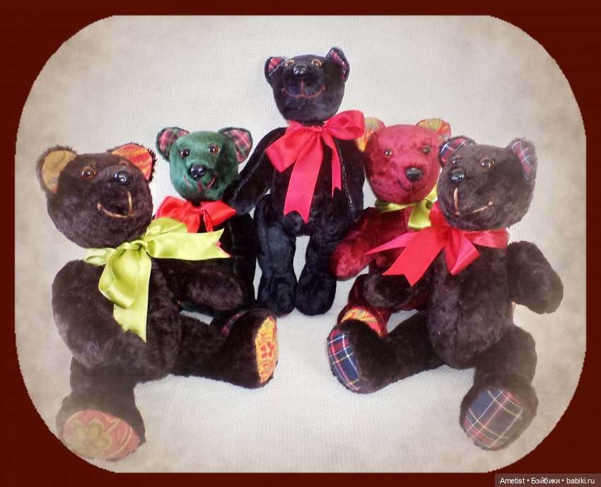 Плюшевые мишеньки из детства (фото 2)
