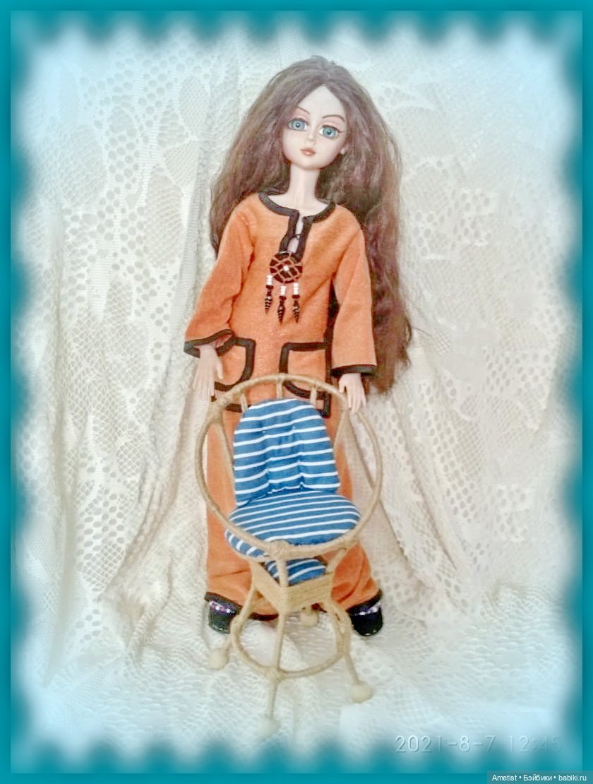 Кукольный стул из кое-чего некукольного. Ну просто СОВСЕМ не кукольного (фото 7)