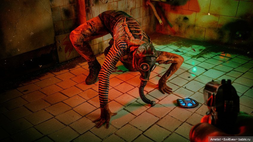 Игровой косплей снорка. В данном случае тут снорчиха.