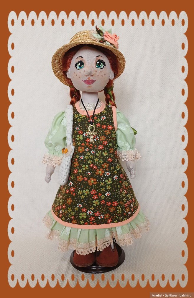"Оранжевое лето", кукла моего нового авторского проекта (фото 5)