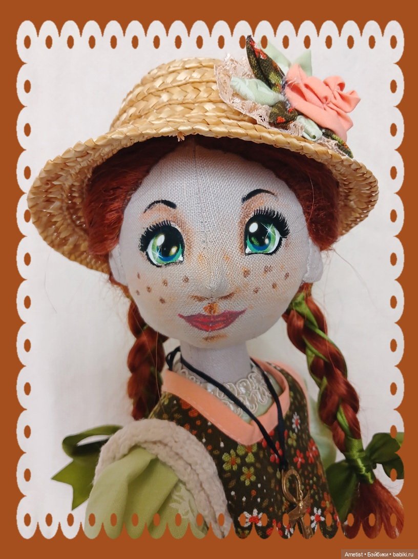 "Оранжевое лето", кукла моего нового авторского проекта (фото 2)