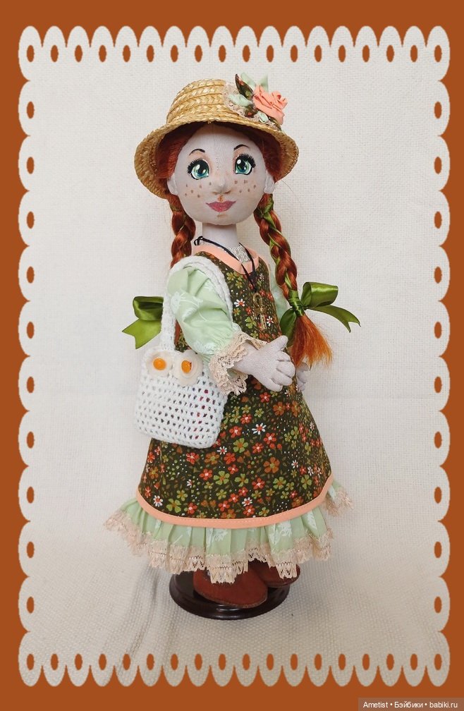 "Оранжевое лето", кукла моего нового авторского проекта (фото 4)