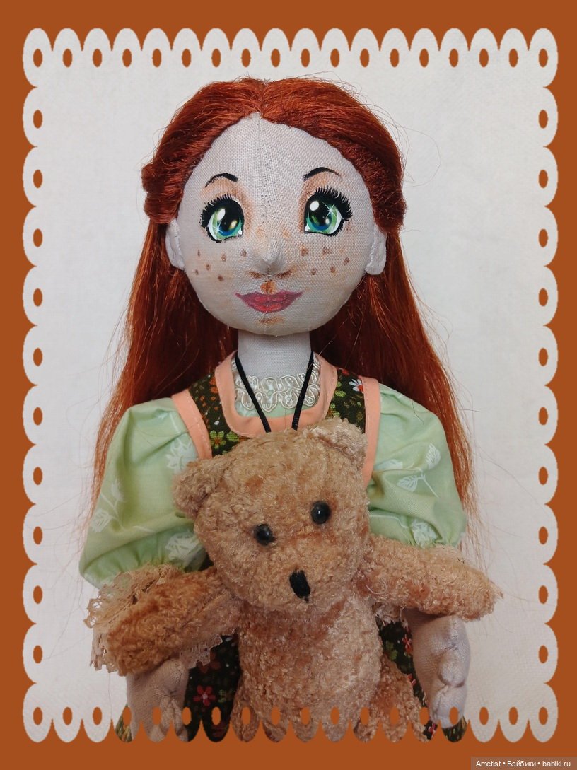 "Оранжевое лето", кукла моего нового авторского проекта (фото 10)