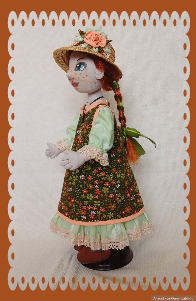 "Оранжевое лето", кукла моего нового авторского проекта (фото 6)
