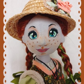 "Оранжевое лето", кукла моего нового авторского проекта