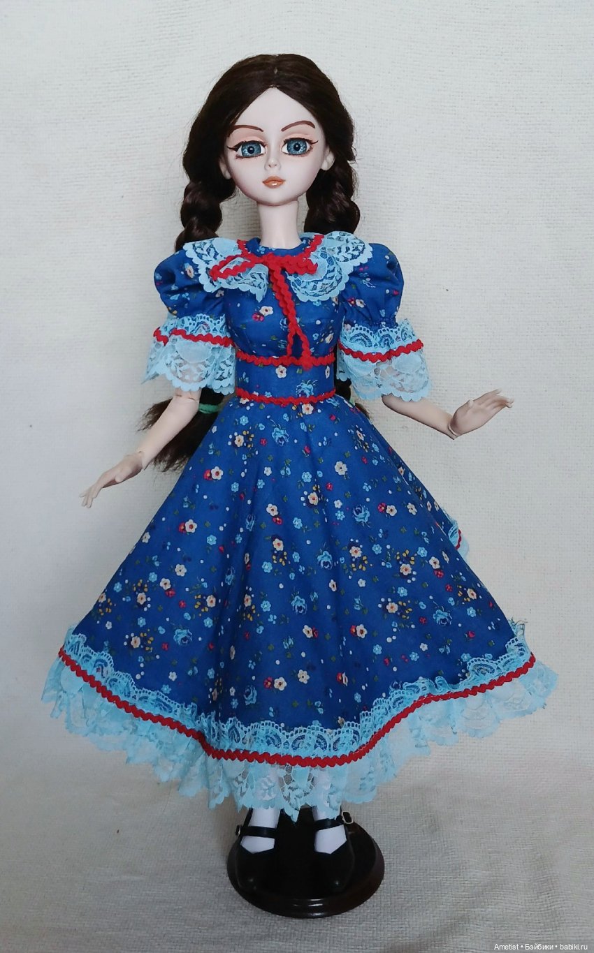 Ситцевые платья для 1/3 — Одежда и обувь для кукол своими руками: фото