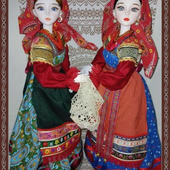 Для вас поёт дуэт народной песни "Подворье".