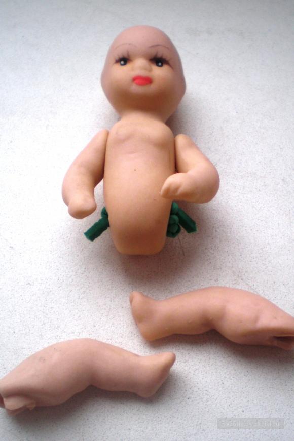 Реставрация фарфоровой мини-куклы