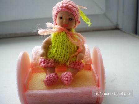 Реставрация фарфоровой мини-куклы (фото 7)