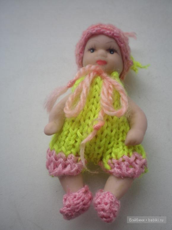 Реставрация фарфоровой мини-куклы (фото 5)